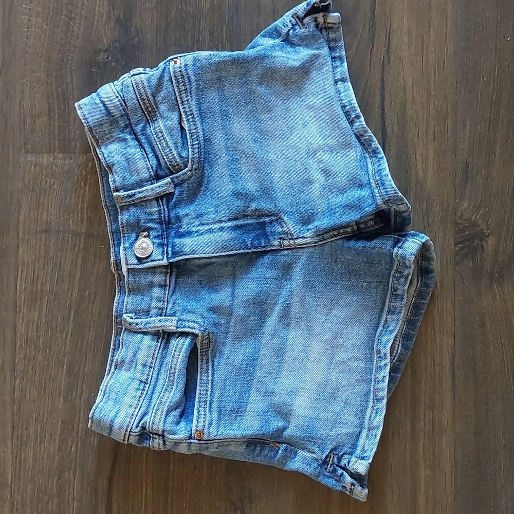 Zara kids denim mid-rise size 10 shorts